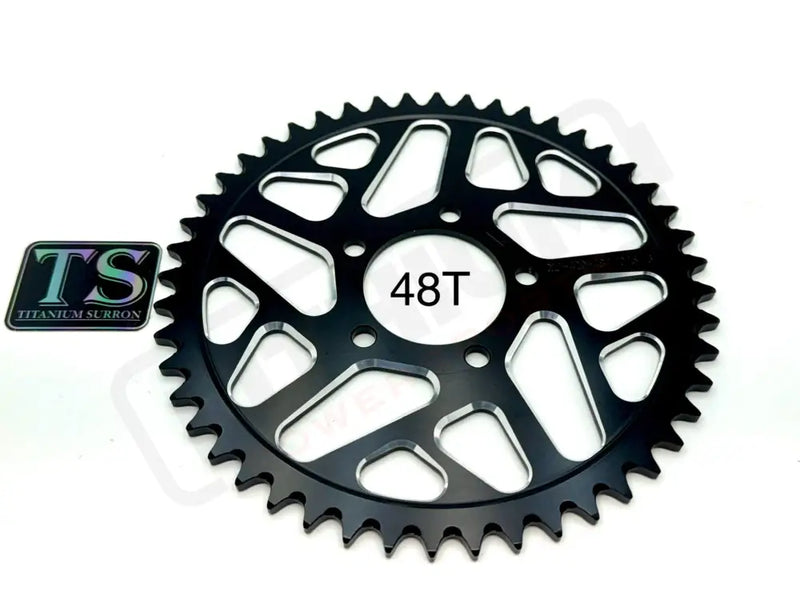 48 Tooth Hardened Aluminum 420 Sprocket for E - moto - Lithium Powersports