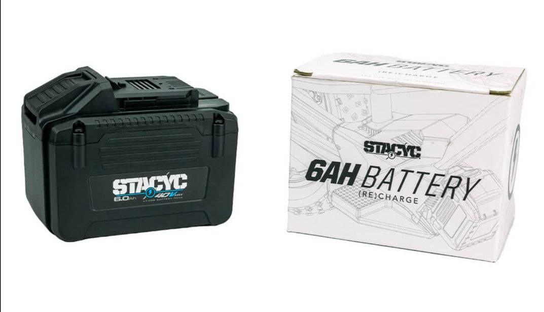 Stacyc 18" or 20" 36V 6Ah Replacement Battery - Lithium Powersports