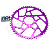 52 Tooth Hardened Aluminum 420 Sprocket for E - moto - Lithium Powersports
