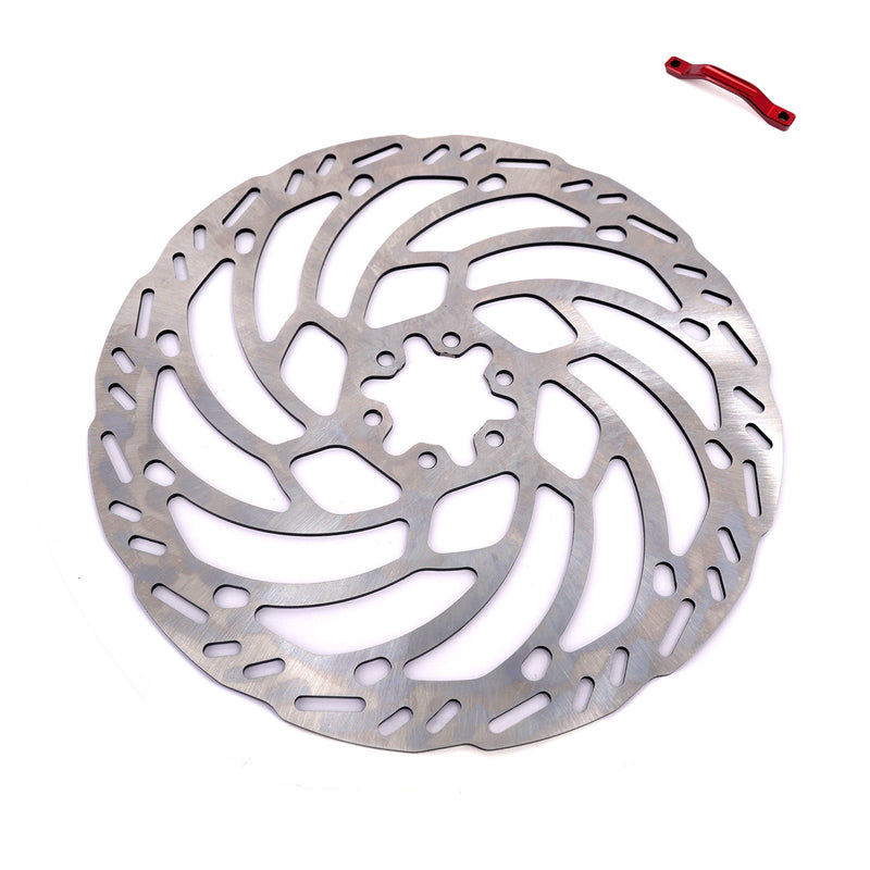 KKE Front 220MM Disc with Adapter For Surron Light Bee X, Segway X160/X260, ERide Pros SS, Talaria MX3 (.)