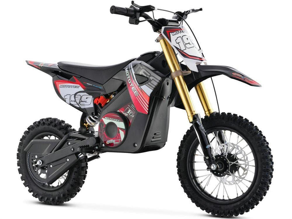 MotoTec 36v Pro Electric Dirt Bike 1000w Lithium - Built eBikes