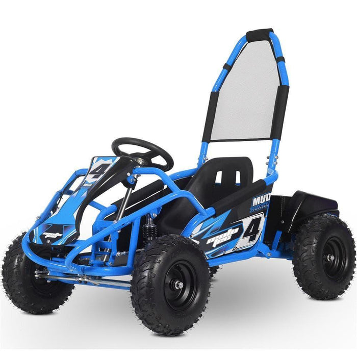 MotoTec Mud Monster Kids Electric 48v 1000w Go Kart Full Suspension - Built eBikes