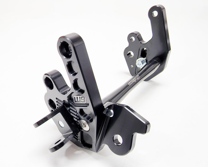 Warp9 Adjustable Footpeg Mount Surron Segway.