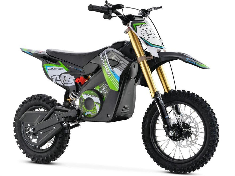 MotoTec 36v Pro Electric Dirt Bike 1000w Lithium - Built eBikes