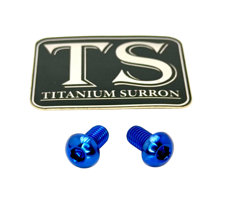 TS Titanium Ignition Cover Bolts (Set of Two) Surron, Segway, Similar E-moto