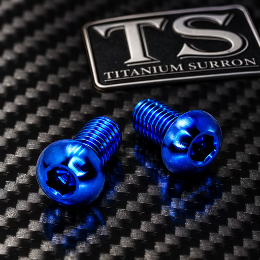 TS Titanium Ignition Cover Bolts (Set of Two) Surron, Segway, Similar E-moto - Lithium Powersports