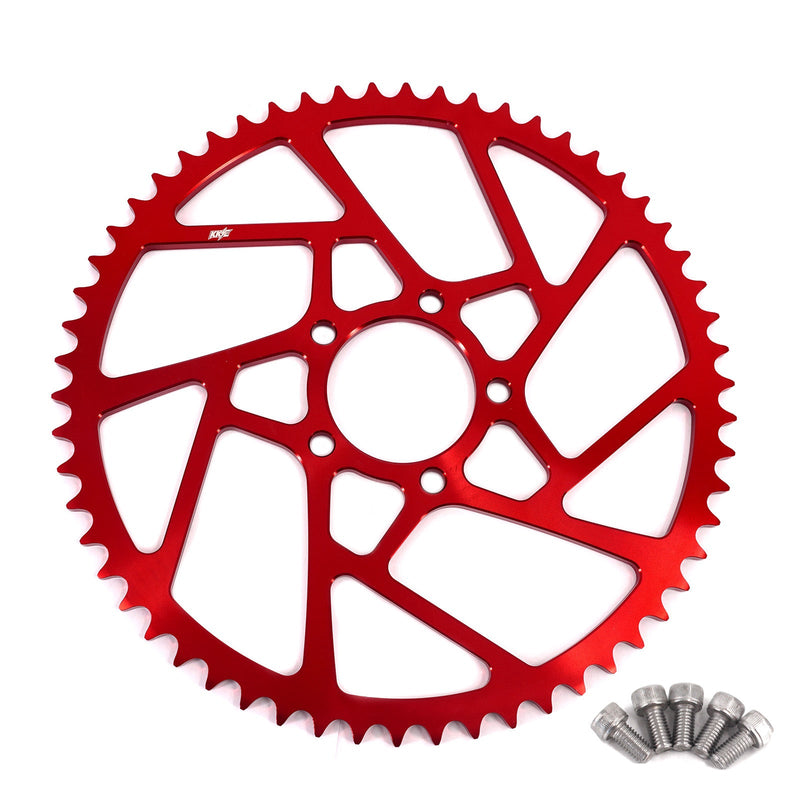 KKE Rear 54T Aluminum Sprocket For SurRon Light Bee-X, Rawrr Mantis, Mantis X, E-Ride Pro SS (.)