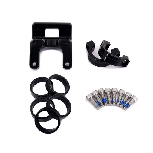 KKE Black Handlebar Risers Kit Fit Surron Light Bee X Black eParts