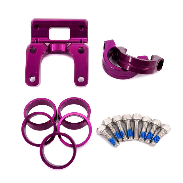 KKE Black Handlebar Risers Kit Fit Surron Light Bee X