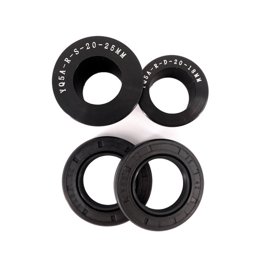 KKE Replacement Rear Billet Bushing Spacers Kit Fit Surron Ultra Bee 2023-2024 Black