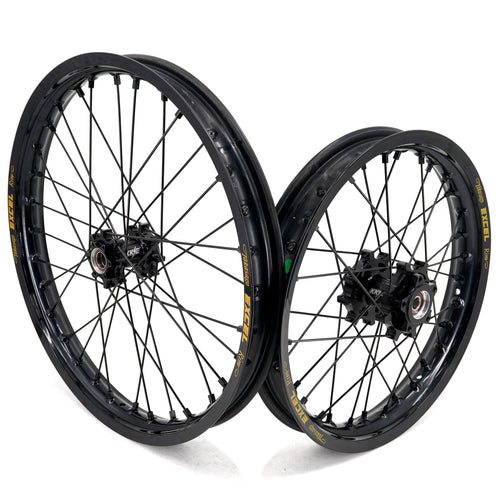 KKE Talaria Sting MX3 / R MX4 19" 16" Spoke Alloy Wheels Electric E-bike Black Takasago EXCEL Rims