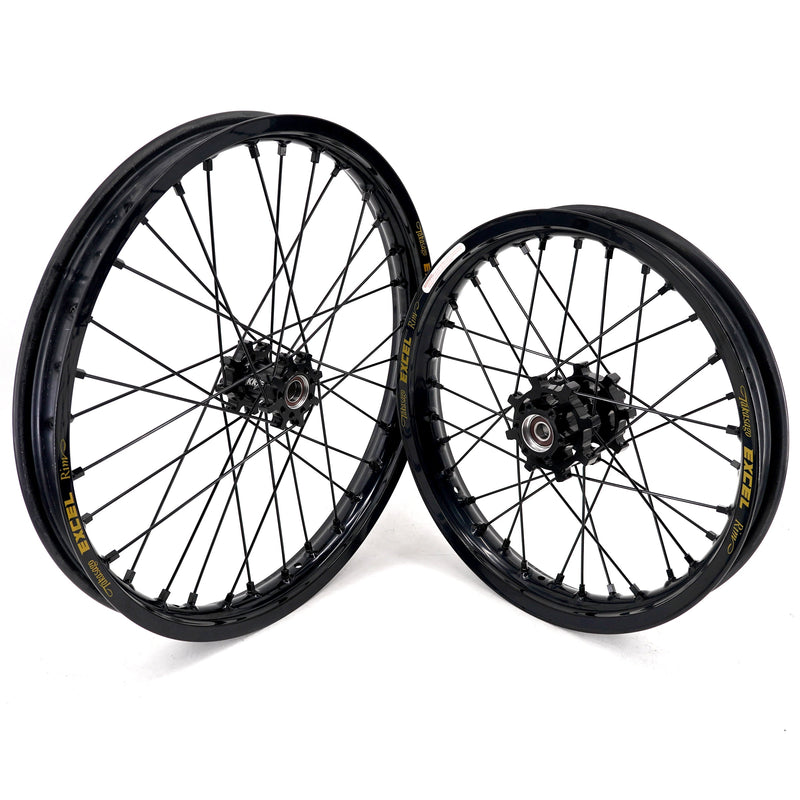 KKE Talaria Sting MX3 / R MX4 19" 16" Spoke Alloy Wheels Electric E-bike Black Takasago EXCEL Rims