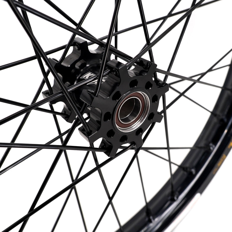 KKE Talaria Sting MX3 / R MX4 19" 16" Spoke Alloy Wheels Electric E-bike Black Takasago EXCEL Rims
