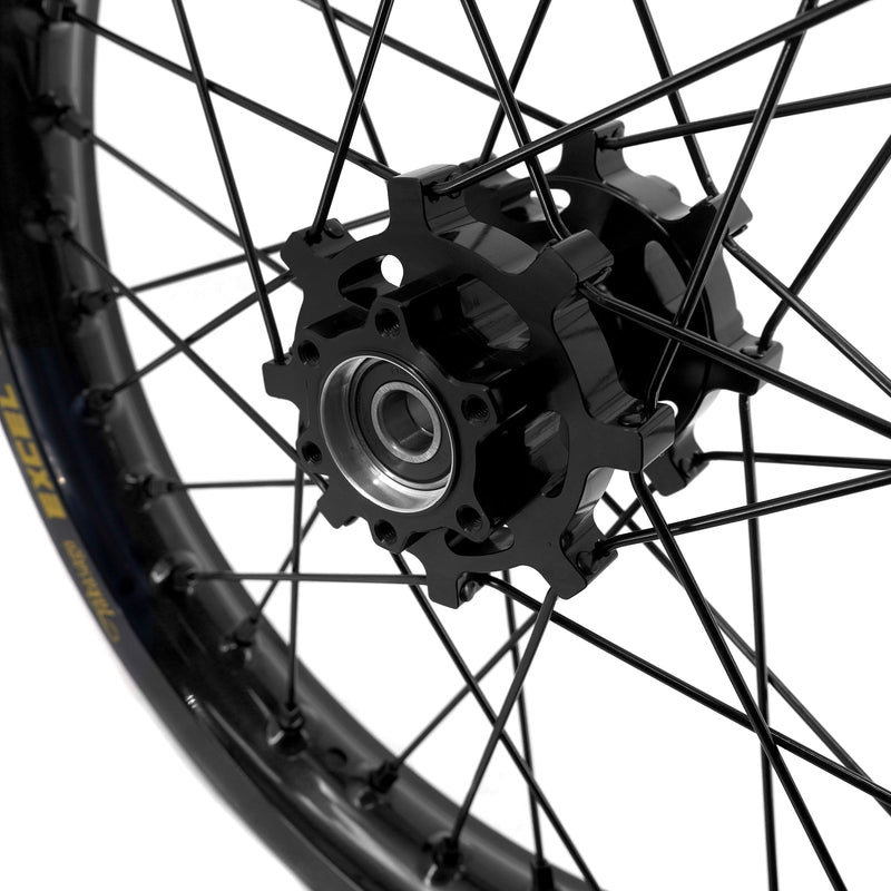 KKE Talaria Sting MX3 / R MX4 19" 16" Spoke Alloy Wheels Electric E-bike Black Takasago EXCEL Rims