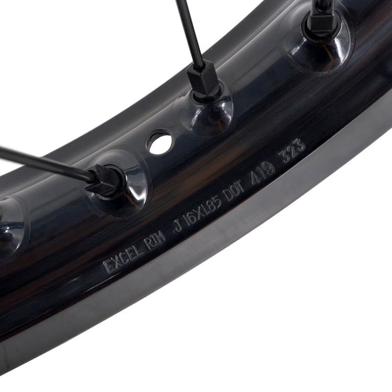 KKE Talaria Sting MX3 / R MX4 19" 16" Spoke Alloy Wheels Electric E-bike Black Takasago EXCEL Rims