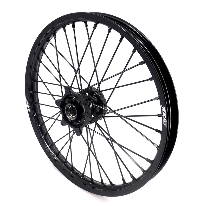 KKE Enduro 1.6*21" & 2.15*18" Stark Varg CNC Hub Electric Dirtbike Alloy Wheels Rims All Black