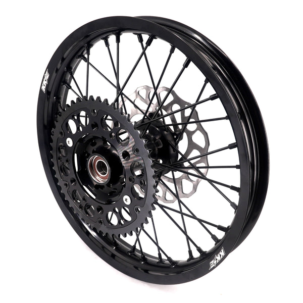 KKE Stark Varg Enduro 1.6*21" & 2.15*18" CNC Hub Electric Dirtbike Alloy Wheels Rims All Black