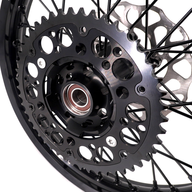 KKE Enduro 1.6*21" & 2.15*18" Stark Varg CNC Hub Electric Dirtbike Alloy Wheels Rims All Black