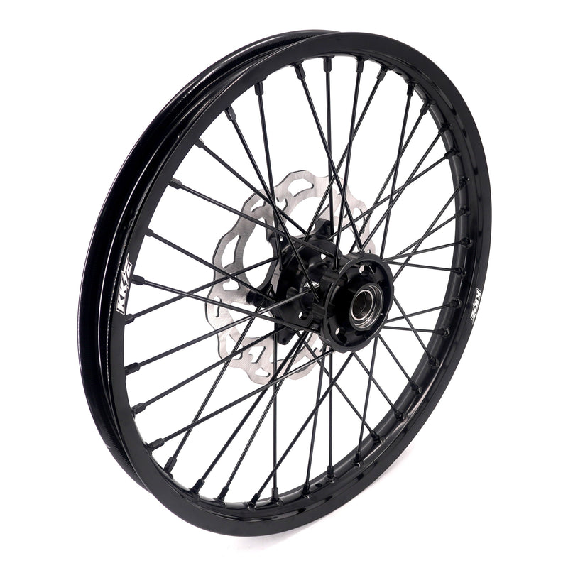 KKE Enduro 1.6*21" & 2.15*18" Stark Varg CNC Hub Electric Dirtbike Alloy Wheels Rims All Black