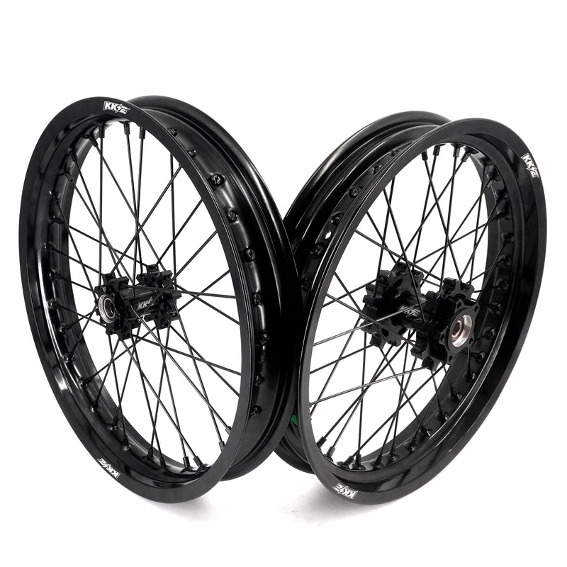 KKE Talaria Sting MX3 / R MX4 / x3 (xXx) 2.15*17 & 2.5*17 E-bike Wheels Rims Blacked Out
