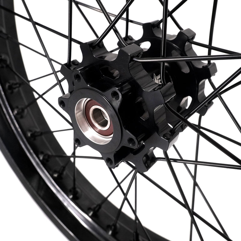 KKE Talaria Sting MX3 / R MX4 / x3 (xXx) 2.15*17 & 2.5*17 E-bike Wheels Rims Blacked Out