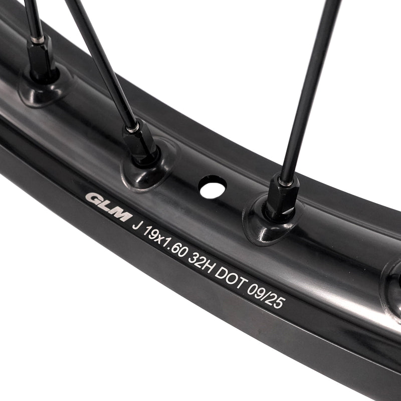 KKE Surron Light Bee X 2019-2025 1.6*19" & 1.85*16" New Style E-bike Wheels Rim Black - Lithium Powersports