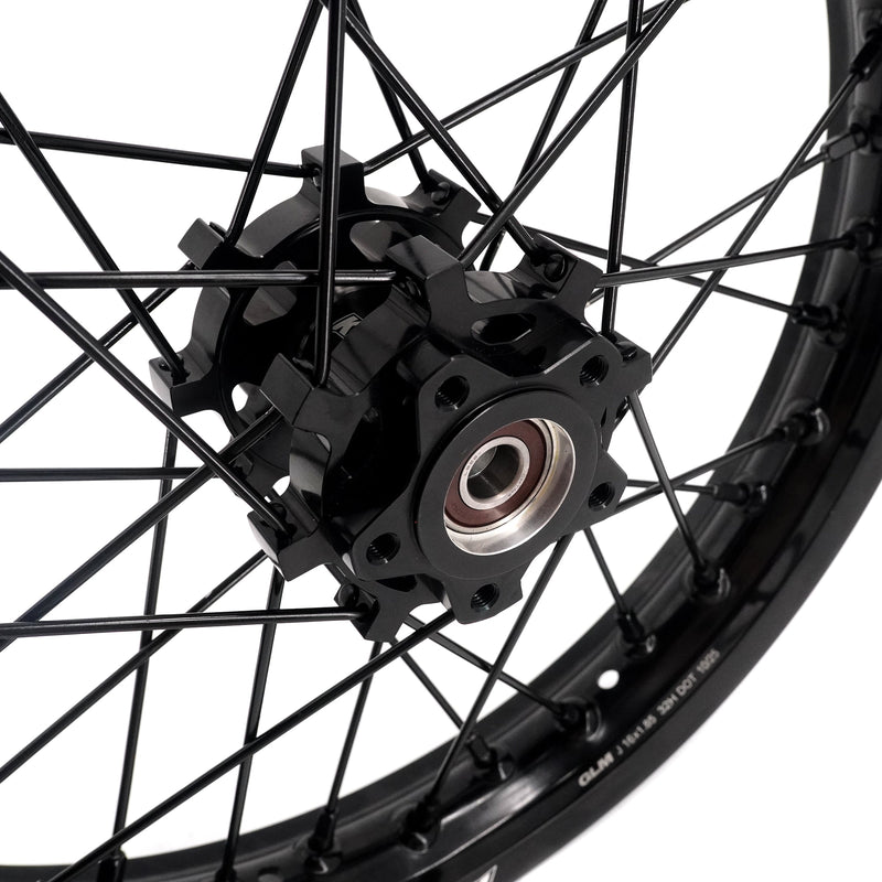 KKE Surron Light Bee X 2019-2025 1.6*19" & 1.85*16" New Style E-bike Wheels Rim Black - Lithium Powersports