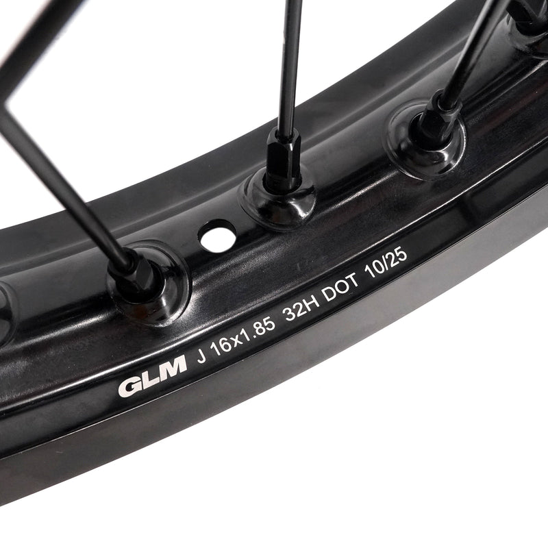 KKE Surron Light Bee X 2019-2025 1.6*19" & 1.85*16" New Style E-bike Wheels Rim Black - Lithium Powersports