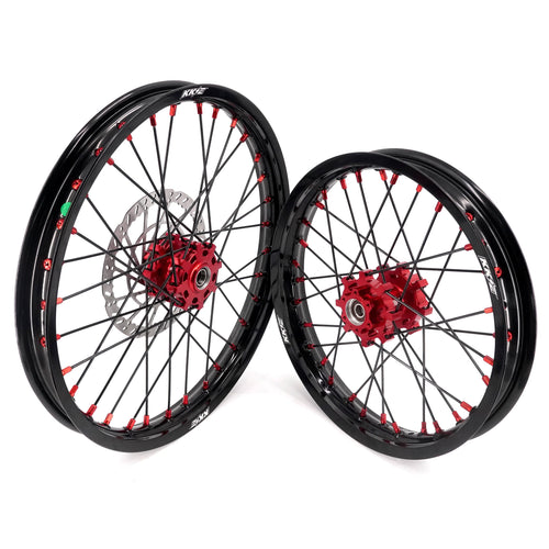 KKE Surron Light Bee X 2019-2025  1.6*19" & 1.85*16" Wheels Rim Red Nipples