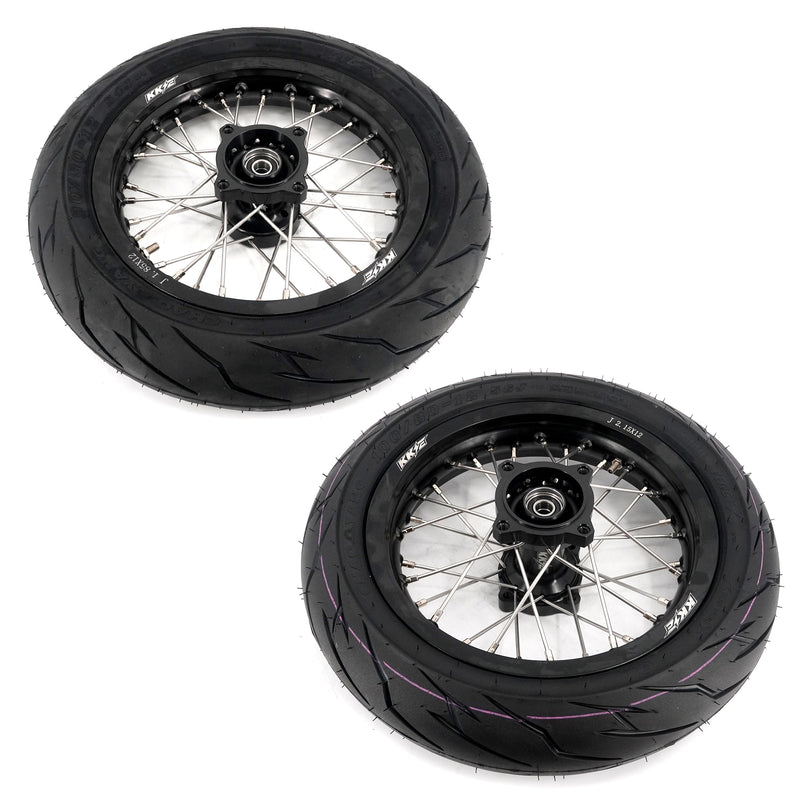 KKE Rawrr Mantis X 2024-2025 1.85*12’‘ & 2.15*12’‘ E-Bike Mini Wheels Kit with Tires Fit Black
