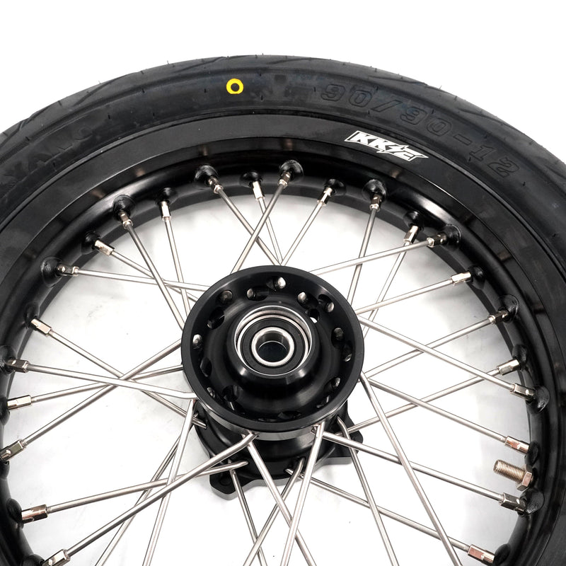 KKE Rawrr Mantis X 2024-2025 1.85*12’‘ & 2.15*12’‘ E-Bike Mini Wheels Kit with Tires Fit Black