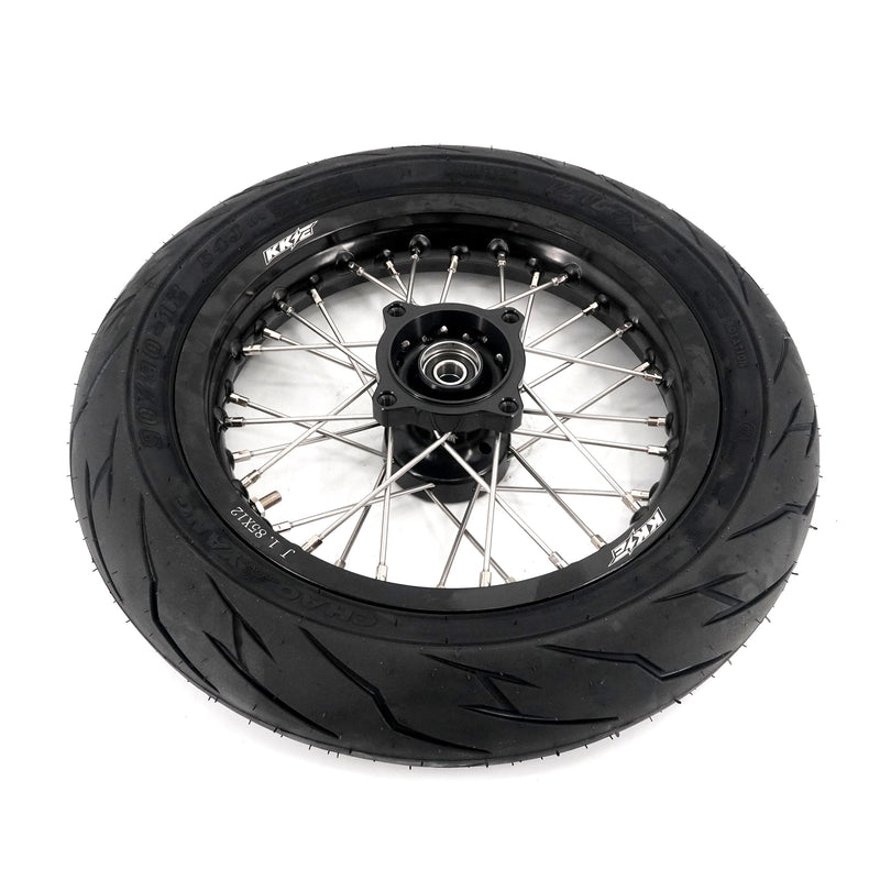 KKE Rawrr Mantis X 2024-2025 1.85*12’‘ & 2.15*12’‘ E-Bike Mini Wheels Kit with Tires Fit Black