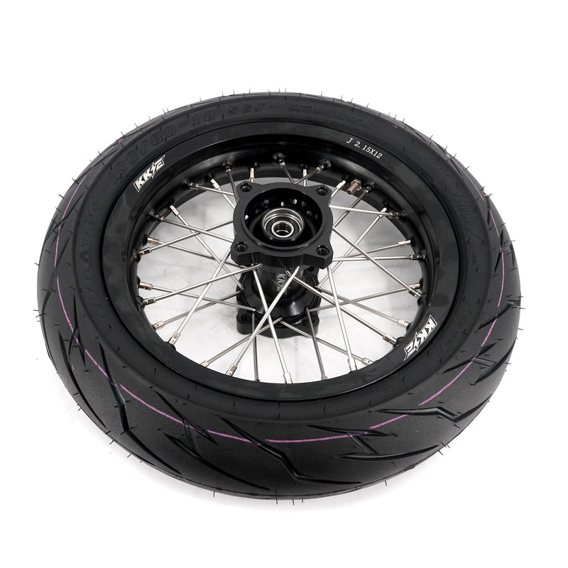 KKE Rawrr Mantis X 2024-2025 1.85*12’‘ & 2.15*12’‘ E-Bike Mini Wheels Kit with Tires Fit Black