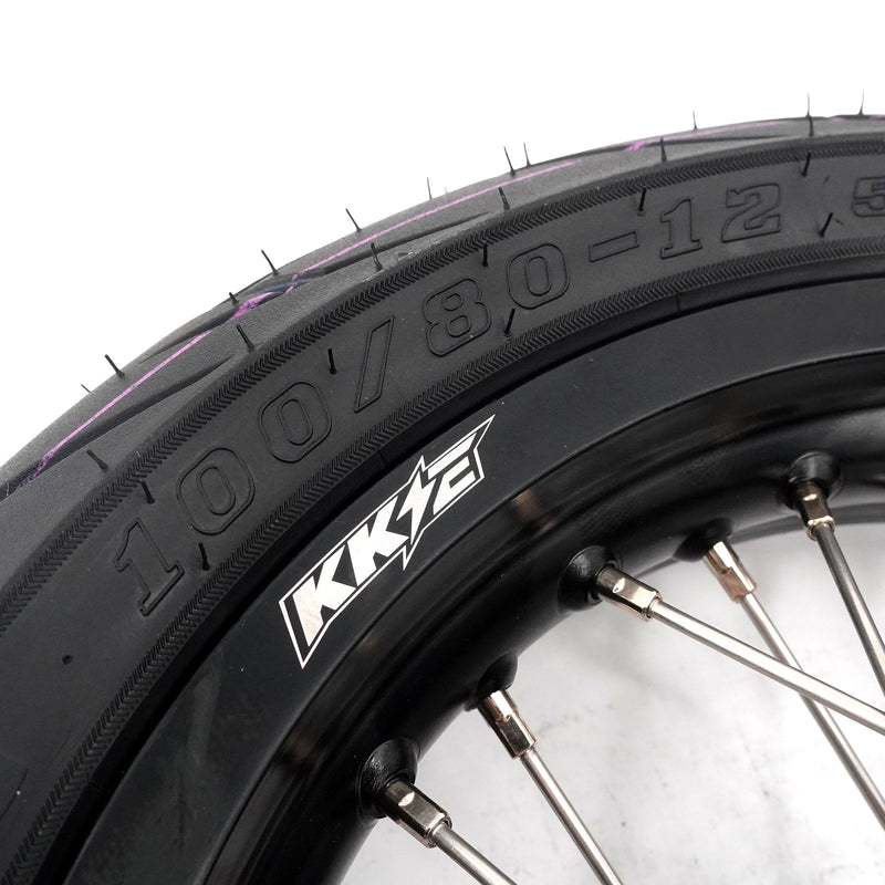 KKE Rawrr Mantis X 2024-2025 1.85*12’‘ & 2.15*12’‘ E-Bike Mini Wheels Kit with Tires Fit Black