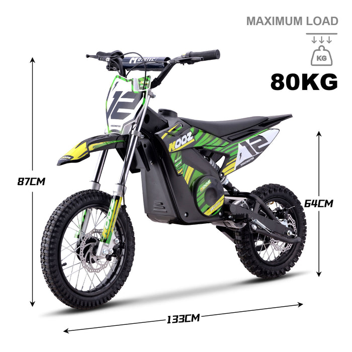 MotoTec 36v 1000w Electric Dirt Bike