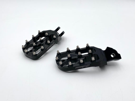 Warp9 E-Moto Elite Foot Pegs Black eParts