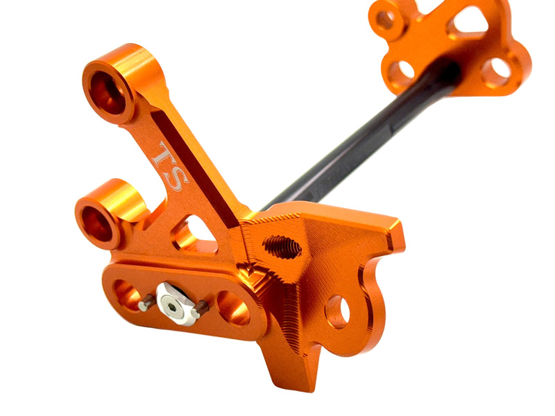 TS Custom CNC Aluminum Footpeg Bracket Assembly Surron
