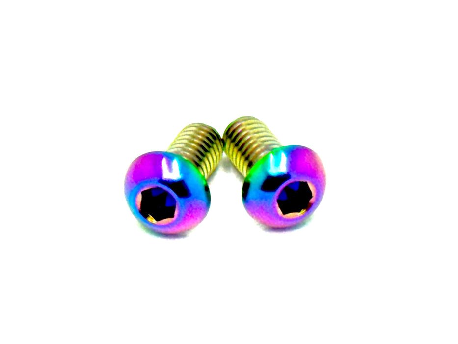 Titanium Chain Guard Bolts (Set of Two) Talaria XXX MX3 MX4 Rainbow / MX3/ MX4 Talaria Chain Guard Bolts