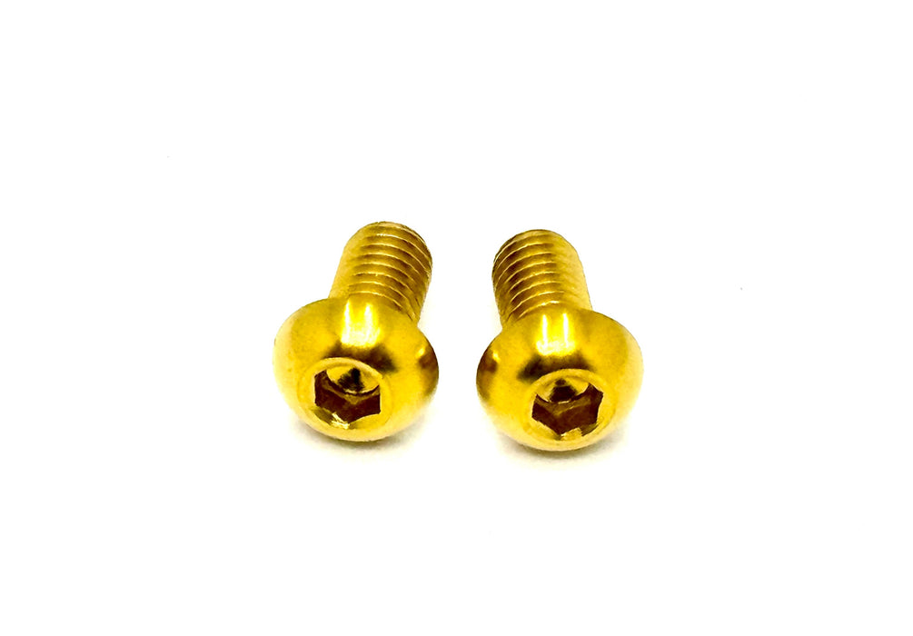 Titanium Chain Guard Bolts (Set of Two) Talaria XXX MX3 MX4 Gold / MX3/ MX4 Talaria Chain Guard Bolts