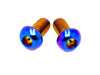 Titanium Chain Guard Bolts (Set of Two) Talaria XXX MX3 MX4 Burnt Blue / MX3/ MX4 Talaria Chain Guard Bolts