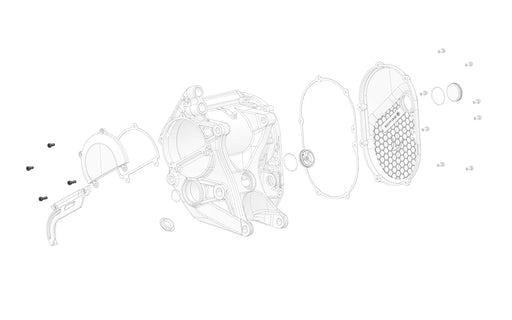 Stark Varg OEM Left Motor Cover / Sprocket Guard Screw eParts
