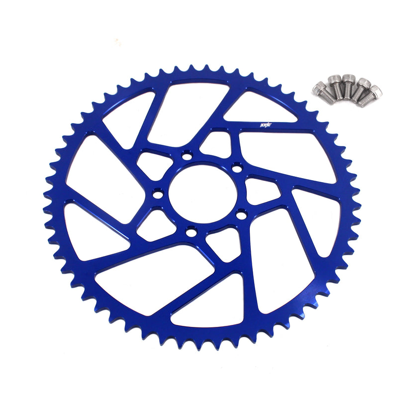 KKE Rear 54T Aluminum Sprocket For SurRon Light Bee-X, Rawrr Mantis, Mantis X, E-Ride Pro SS (.)