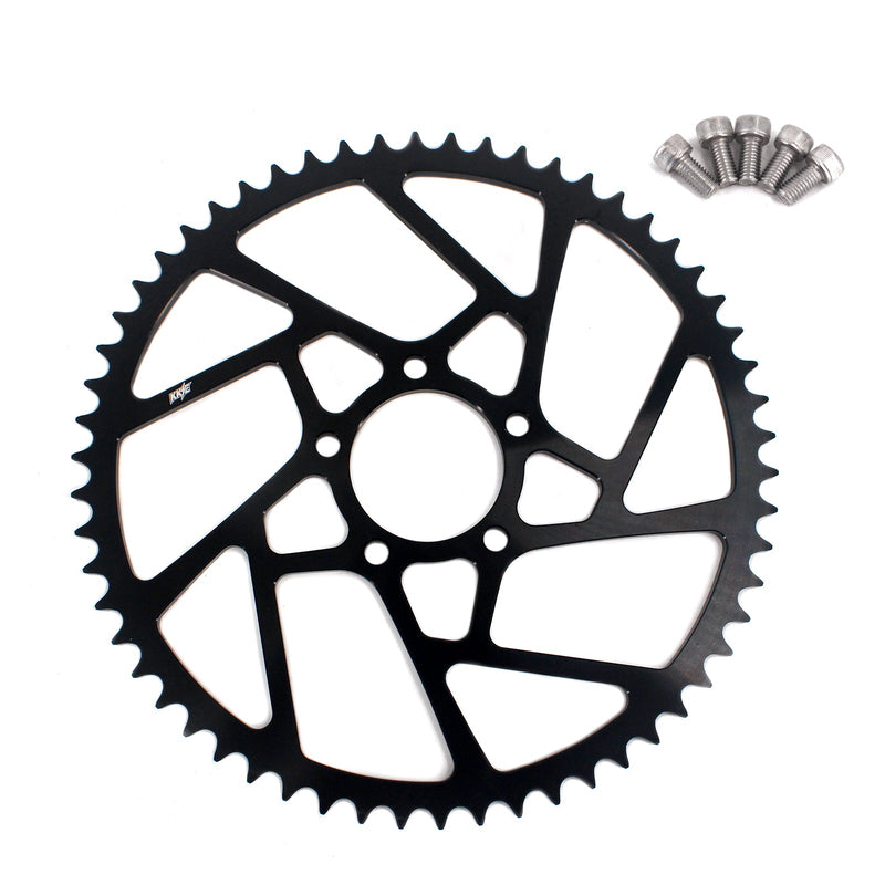 KKE Rear 54T Aluminum Sprocket For SurRon Light Bee-X, Rawrr Mantis, Mantis X, E-Ride Pro SS (.)