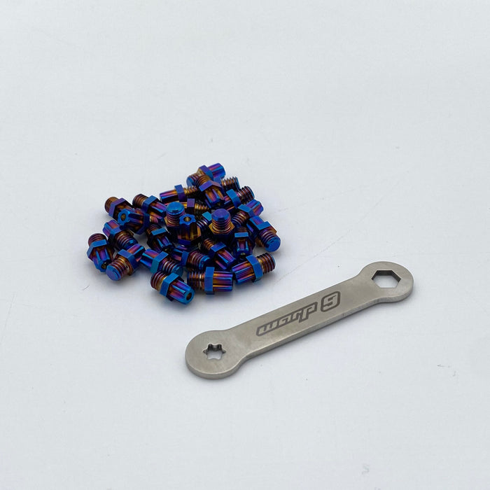 Warp9 Titanium Elite Foot Peg Screws