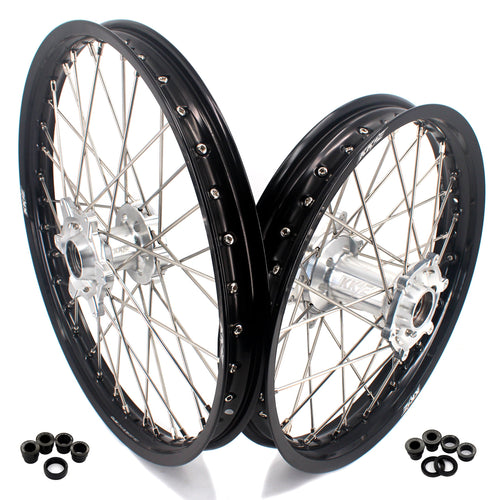 KKE Stark Varg Enduro 1.6*21" & 2.15*18" CNC Hub Electric Dirtbike Alloy Wheels Rims - Lithium Powersports