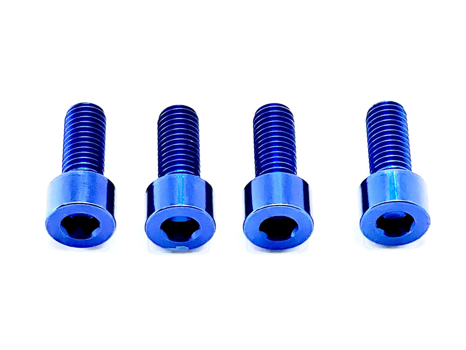 Titanium Surron Controller Mount Bolts for Surron Talaria MX3/MX4 & XXX E-Ride Pro Blue / Surron LBX Controller Mount