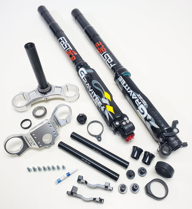 FastAce Gravitee Lightweight EMoto Suspension Bundle Silver eParts