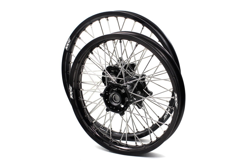 KKE Stark Varg Enduro 1.6*21" & 2.15*18" CNC Hub Electric Dirtbike Alloy Wheels Rims Black Hub