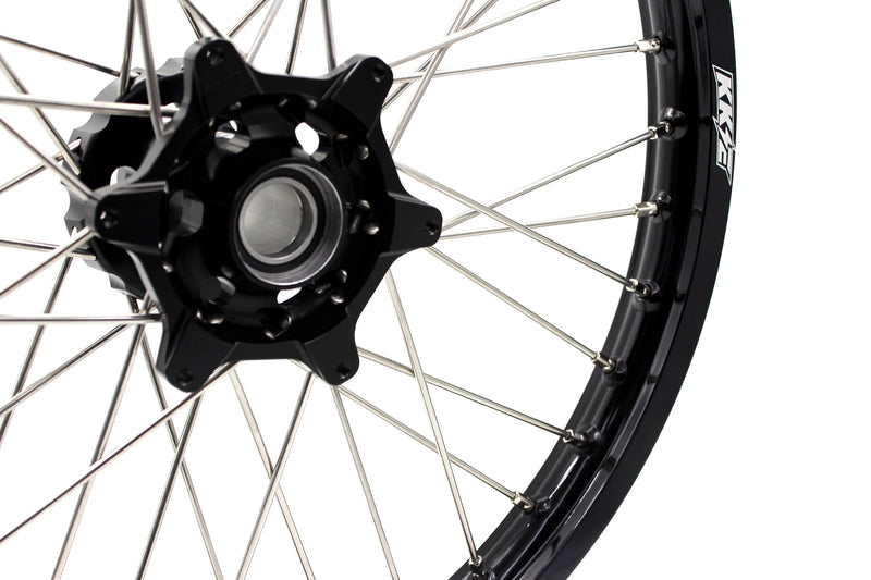 KKE Stark Varg Enduro 1.6*21" & 2.15*18" CNC Hub Electric Dirtbike Alloy Wheels Rims Black Hub