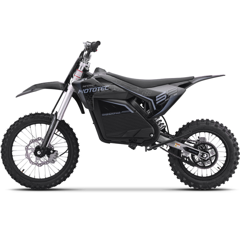 MotoTec 72v Pro Electric Dirt Bike 5000w Lithium